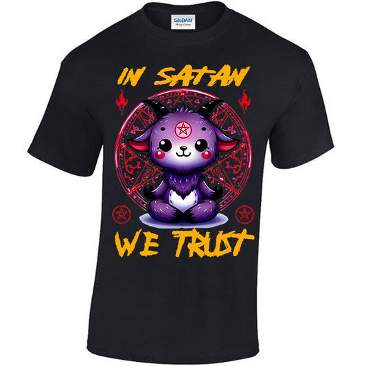 In Satan We Trust T-shirt