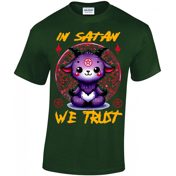 In Satan We Trust T-shirt