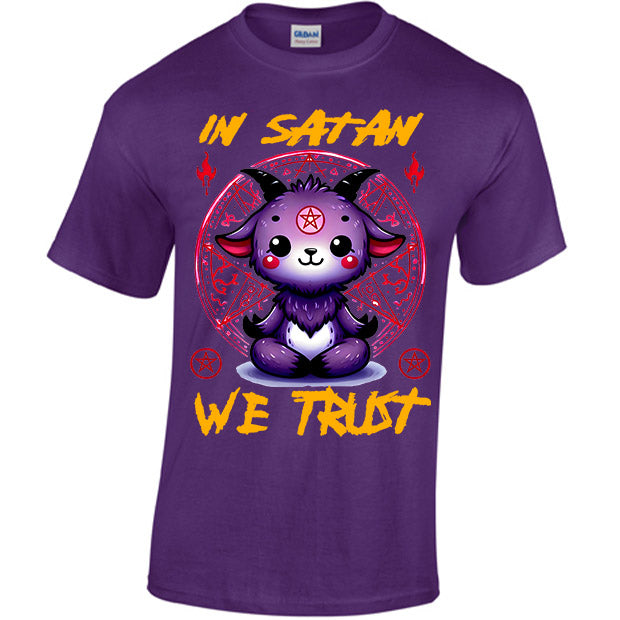 In Satan We Trust T-shirt