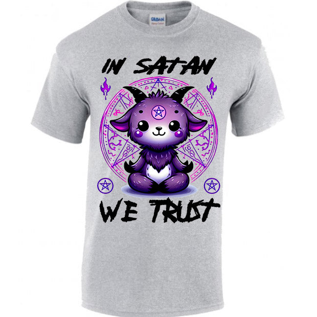 In Satan We Trust T-shirt