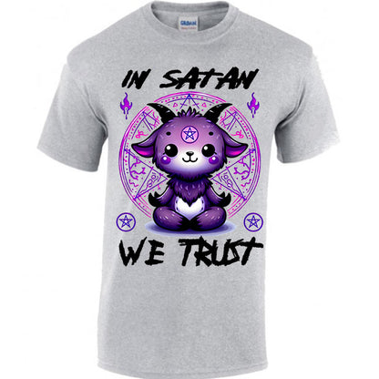 In Satan We Trust T-shirt