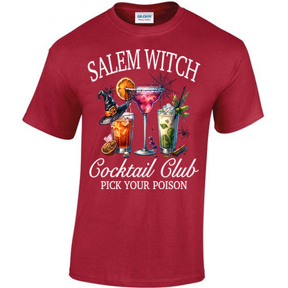 Salem Witch Cocktail Club, Pick Your Poison T-shirt