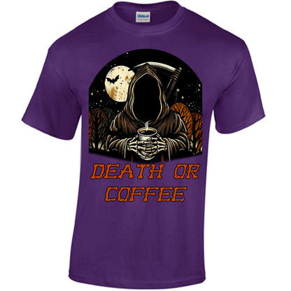 Death Or Coffee T-shirt