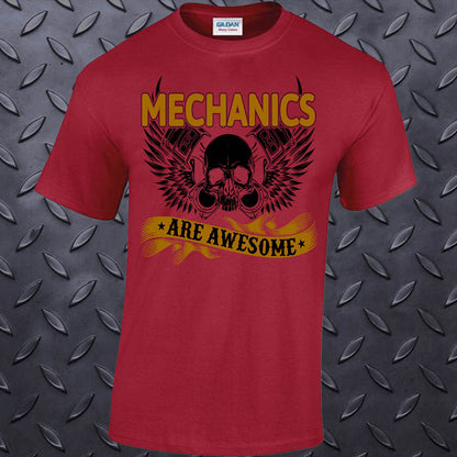 Mechanics Are Awesome T-shirt