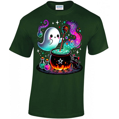 A Ghost Brewing Potions T-shirt