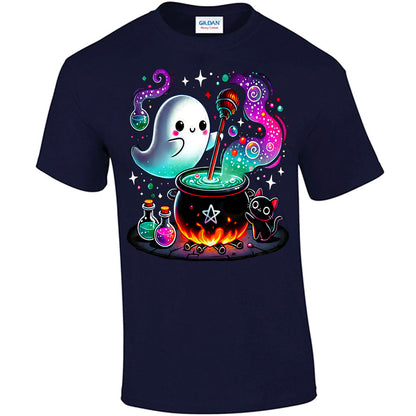 A Ghost Brewing Potions T-shirt