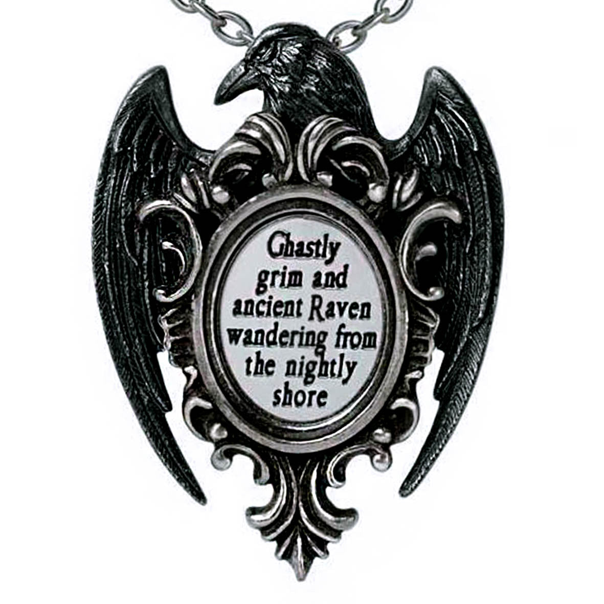 Quoth The Raven Pendant