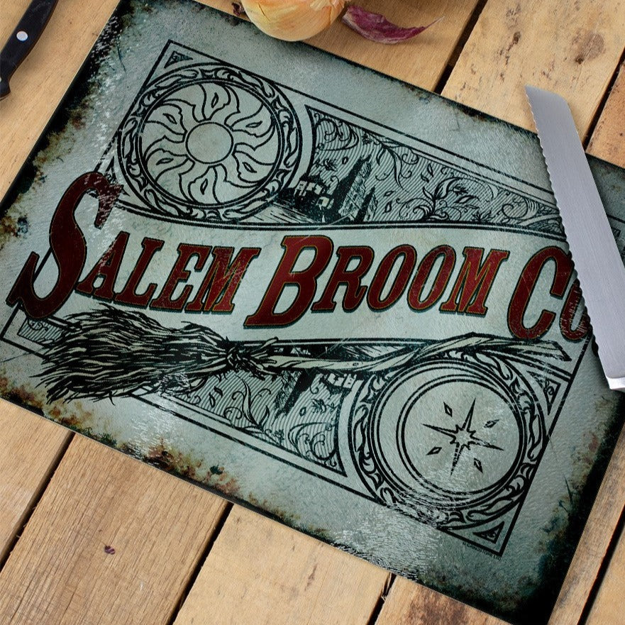 Salem Broom Co. - Rectangular Glass Chopping Board