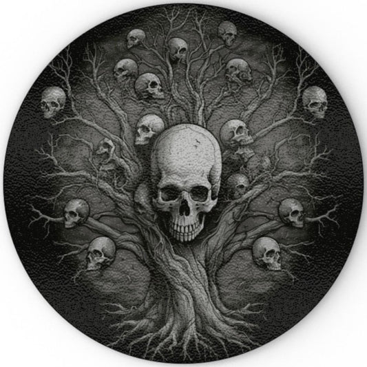 Shadow World Tree Of Death - Glass Chopping Board