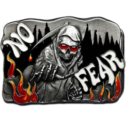 No Fear Belt Buckle