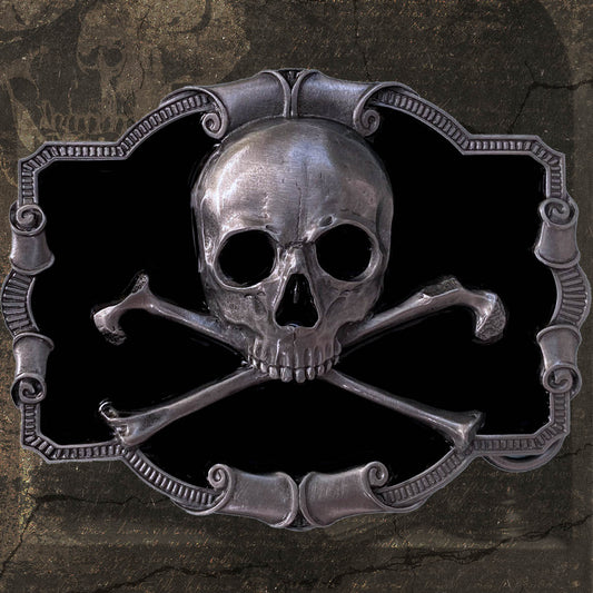 Skull & Crossbones Belt Buckle