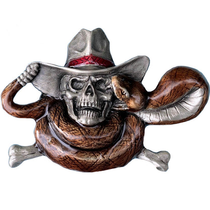 Cowboy's Fate Belt Buckle