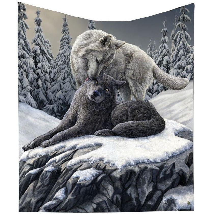 Snow Kisses Blanket