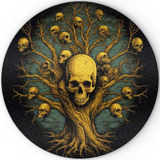 Soul Collector Tree Of Death - Glass Chopping Board