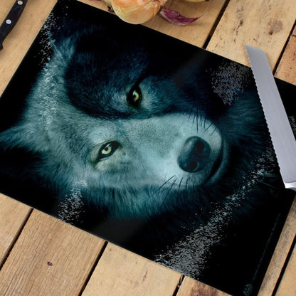 Wolf Chi - Rectangular Glass Chopping Board