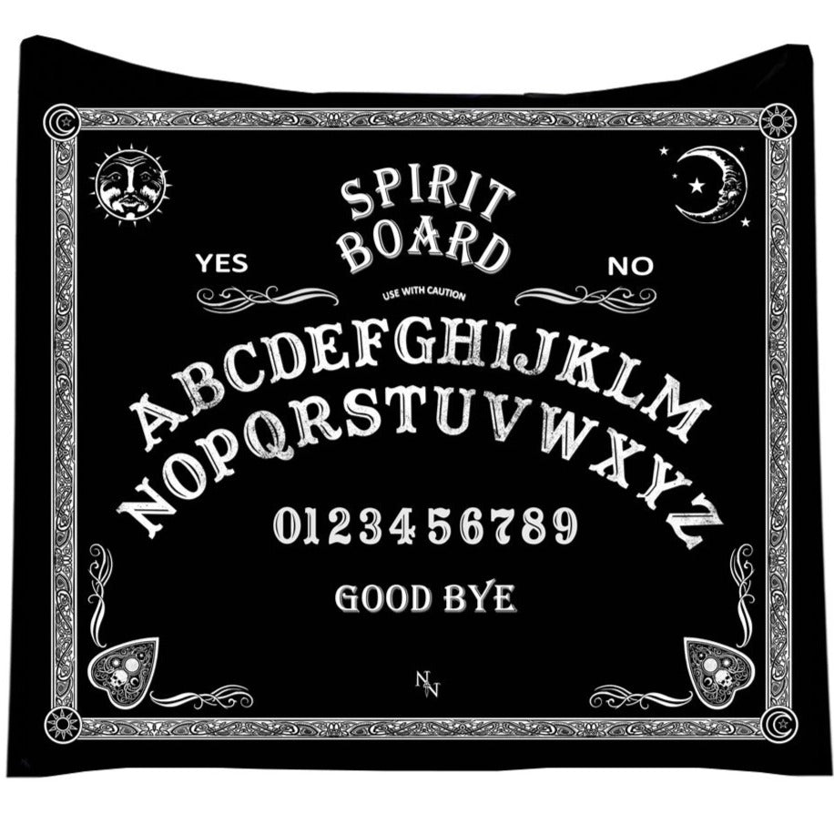 Ouija Spirit Board Blanket