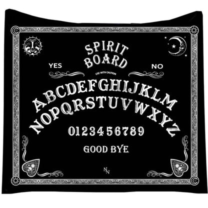 Ouija Spirit Board Blanket