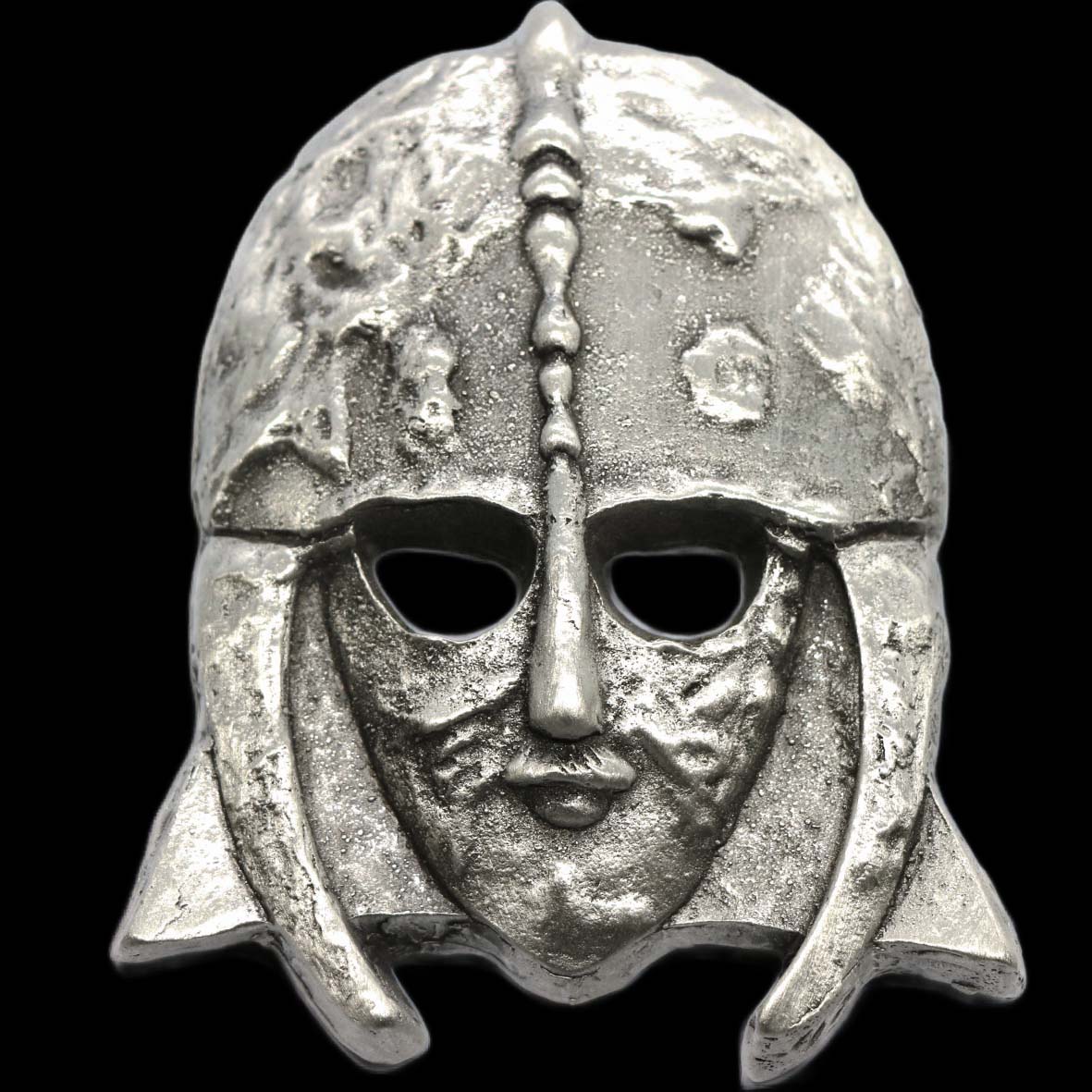 Jacob Sutton Mask Sutton Hoo Anglo-Saxon Mask Belt Buckle – Pangothic+