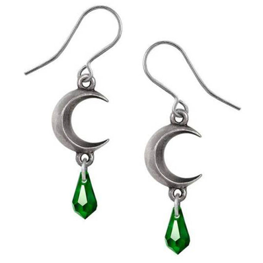 Tears Of The Moon, The Green Tear - Earrings