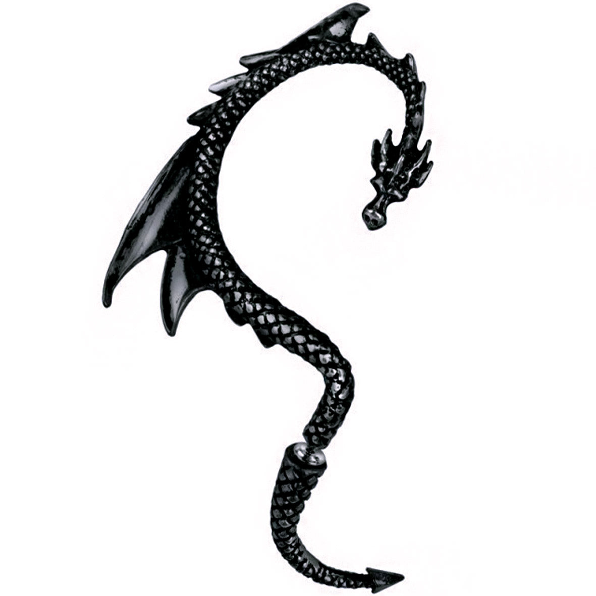 The Dragon's Lure - Black Ear-Wrap