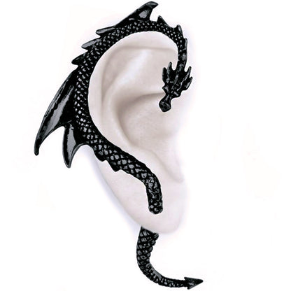 The Dragon's Lure - Black Ear-Wrap