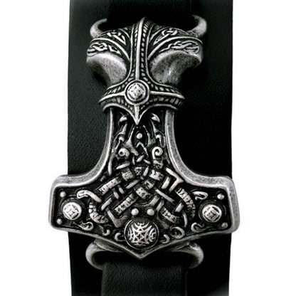 Thunder Hammer Leather Wrist Strap