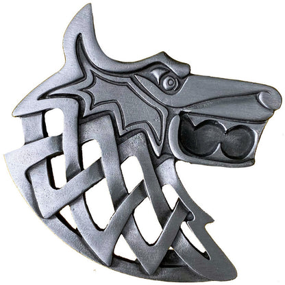 Viking Wolf Belt Buckle