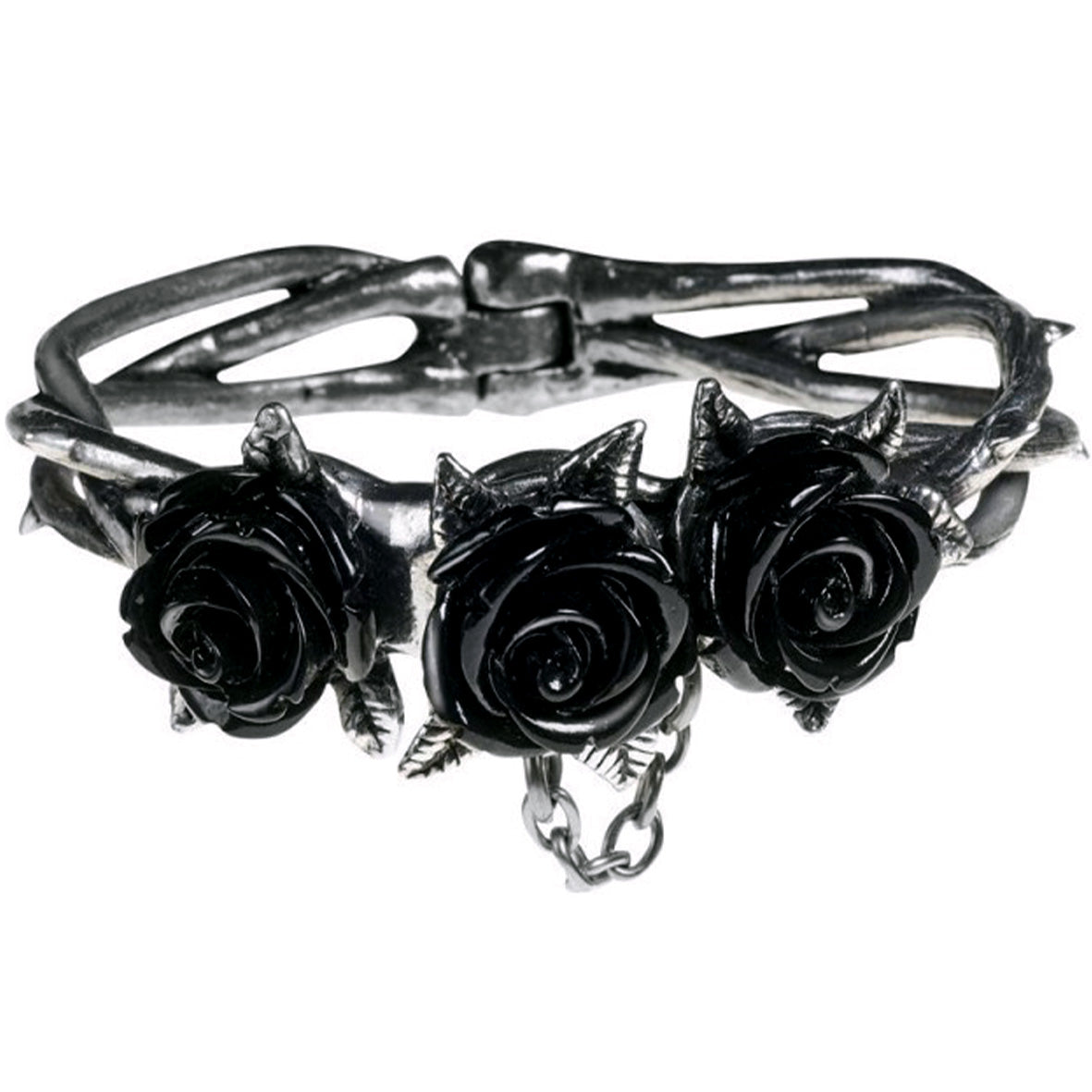 Wild Black Rose Bracelet