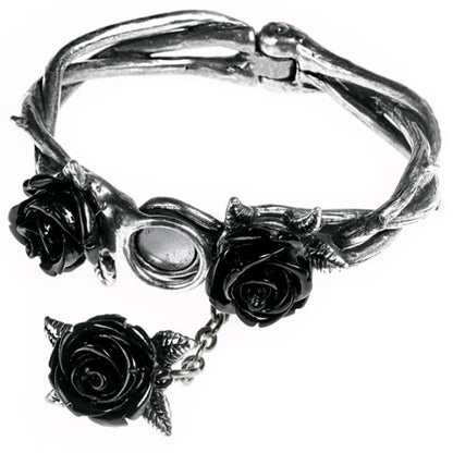 Wild Black Rose Bracelet