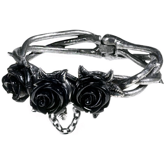 Wild Black Rose Bracelet