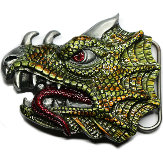 Dragon Of The Wilds Belt Buckle