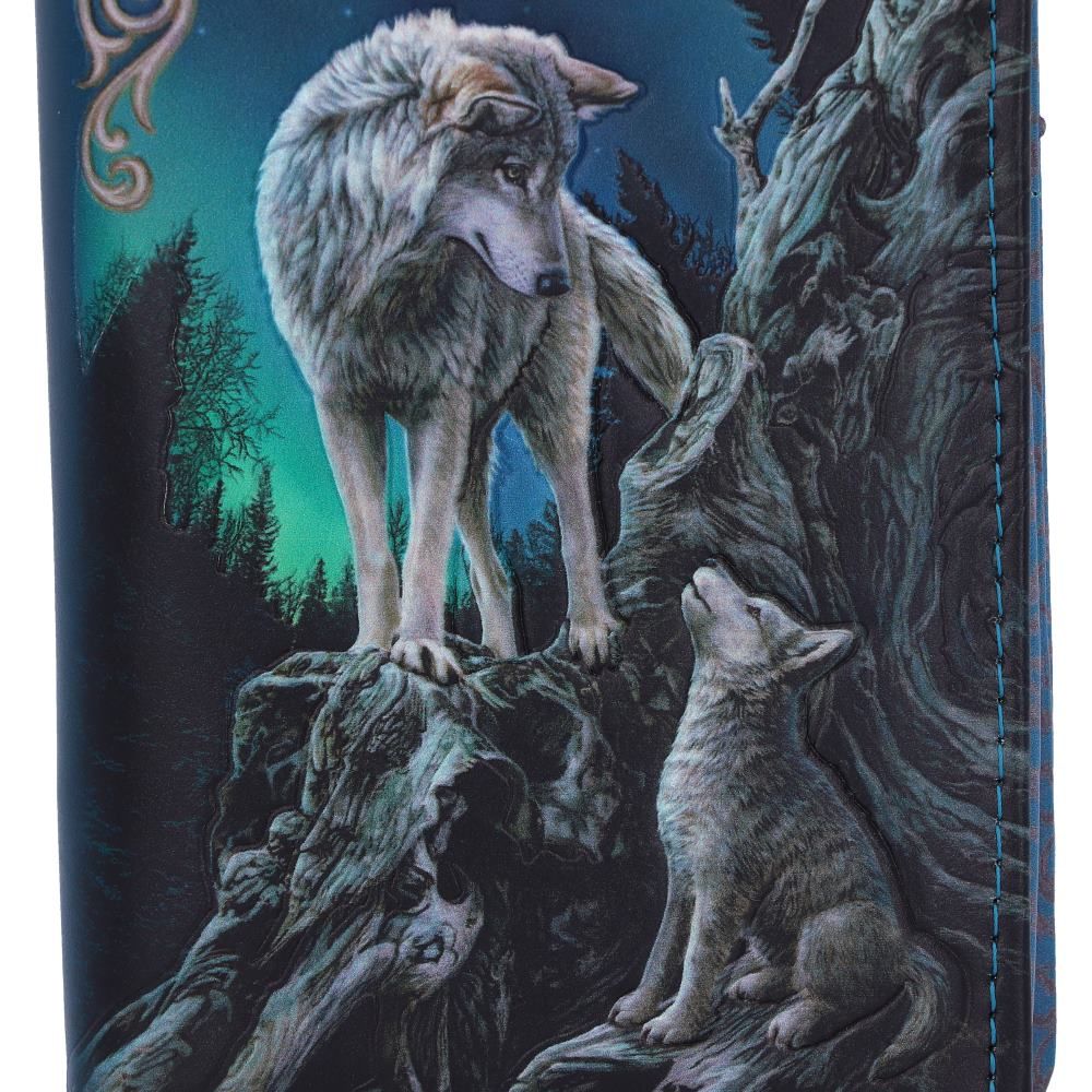 Wolf Guidance Embossed Purse