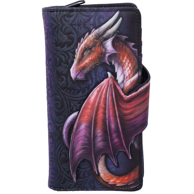 Take Flight Dragon Embossed Purse