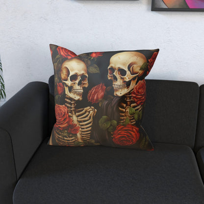 Bones In Romance Cushion, Double-Sided