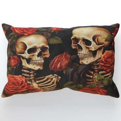 Bones In Romance Cushion, Double-Sided