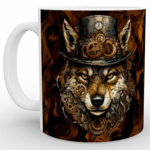 Steampunk Wolf - Mug Set