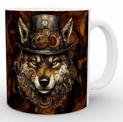 Steampunk Wolf - Mug Set