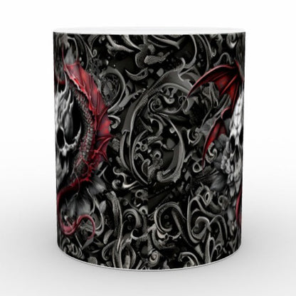 Skull With Dragon Spirit - Mug Set