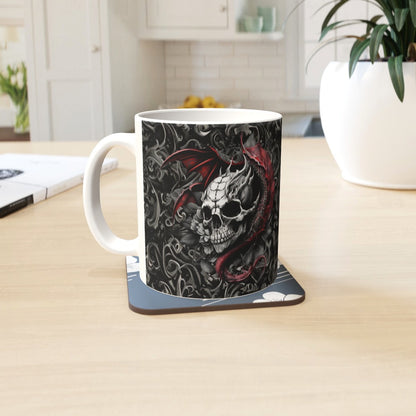 Skull With Dragon Spirit - Mug Set