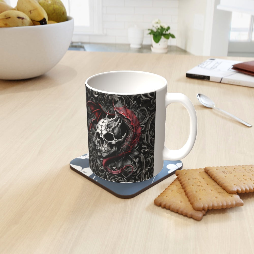 Skull With Dragon Spirit - Mug Set