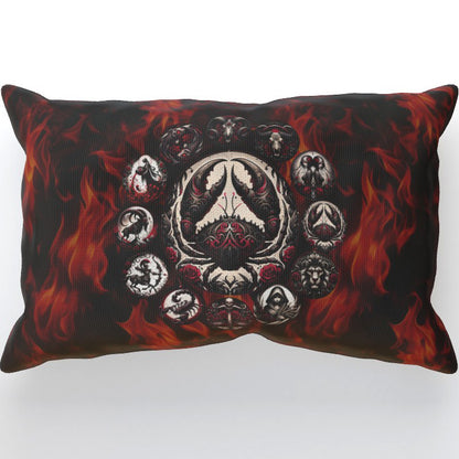 Cancer Hell's Zodiac - Cushion, Double-Sided