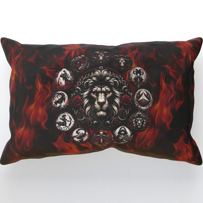 Leo Hell's Zodiac - Cushion, Double-Sided