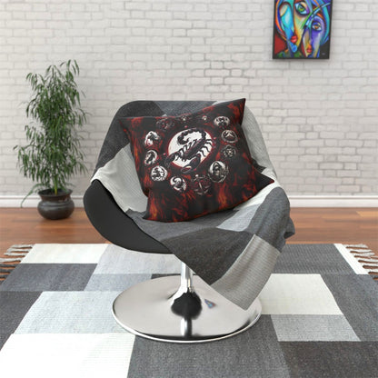 Scorpio Hell's Zodiac - Cushion, Double-Sided