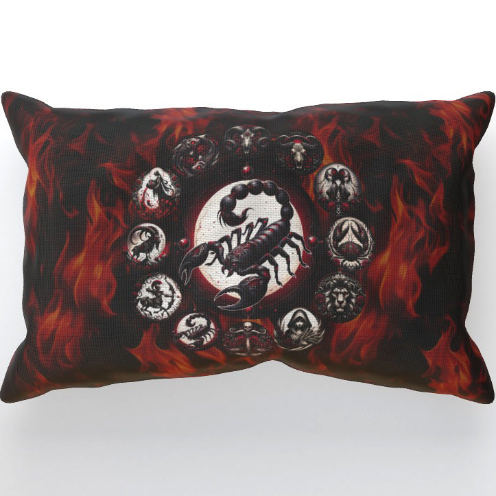 Scorpio Hell's Zodiac - Cushion, Double-Sided