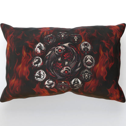 Pisces Hell's Zodiac - Cushion, Double-Sided