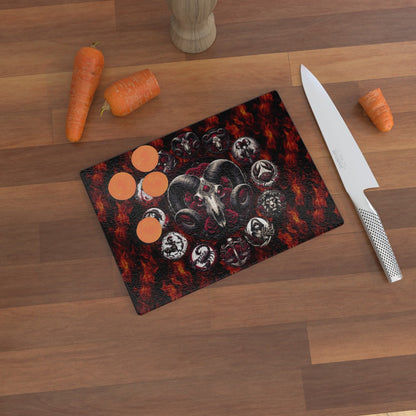 Aries Hell's Zodiac, Glass Chopping Board