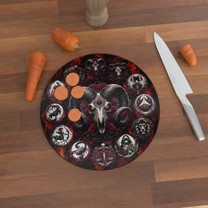 Aries Hell's Zodiac, Glass Chopping Board