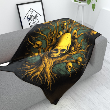 Soul Collector Tree of Death - Polar Fleece Blanket