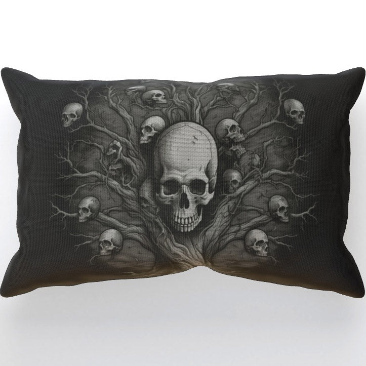 Shadow World Tree of Death - Cushion, Double-Sided