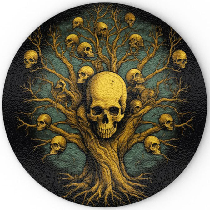 Soul Collector Tree of Death, Glass Chopping Board